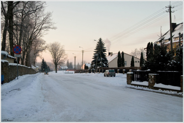 winter view Rozanystok