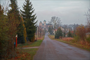 Rozanystok on the west side