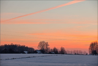 stripes on the sky