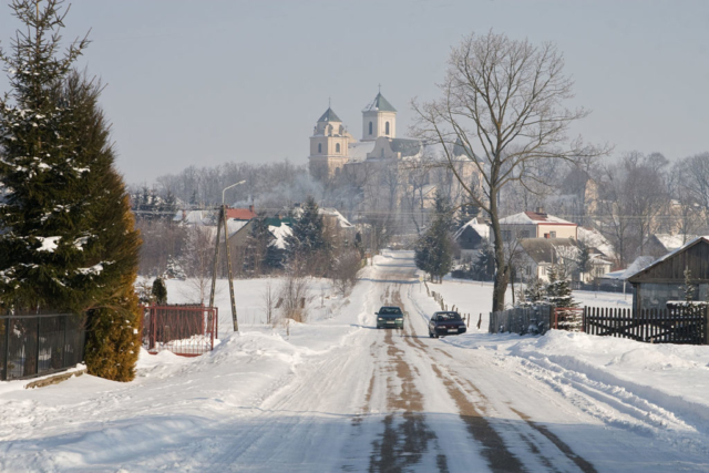 winter landscape of Rozanystok