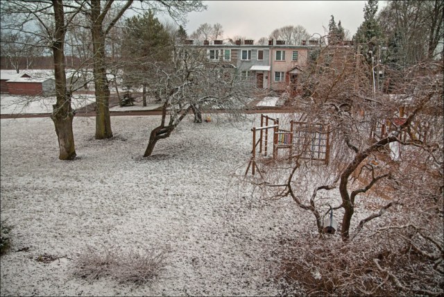 view from the balcony