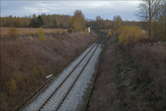 autumn on the railroad