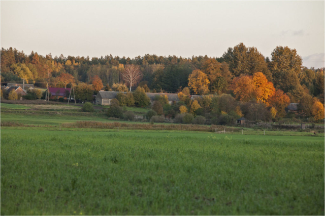 view from across the river